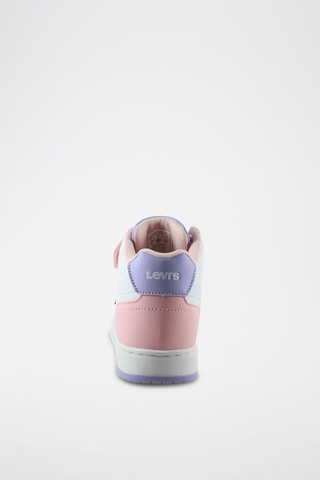 Hoge Sneakers Kid - Wit en Paars