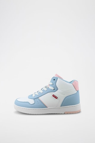 Hoge Sneakers Junior - Roze en Blauw