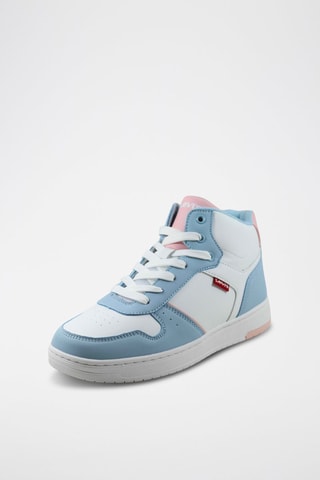 Hoge Sneakers Junior - Roze en Blauw