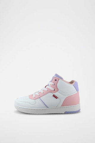 Hoge Sneakers Junior - Wit en Paars