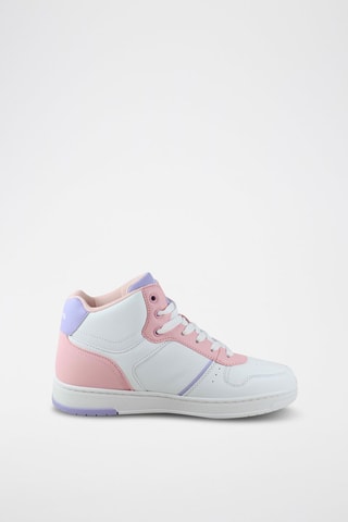 Hoge Sneakers Junior - Wit en Paars
