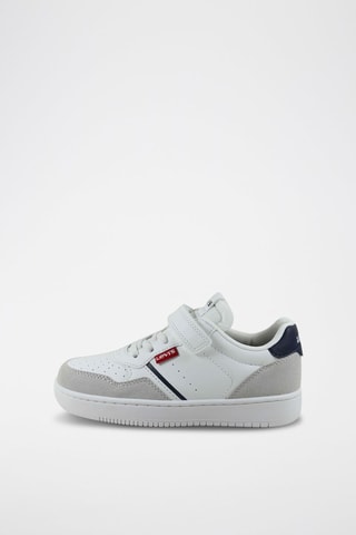Sneakers Aiden - Wit en Marineblauw