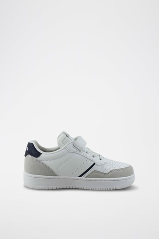 Sneakers Aiden - Wit en Marineblauw