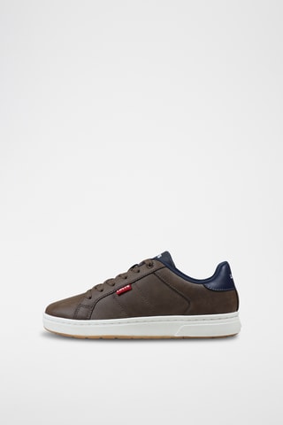 Sneakers Piper Jr - Donkerbruin en Marineblauw