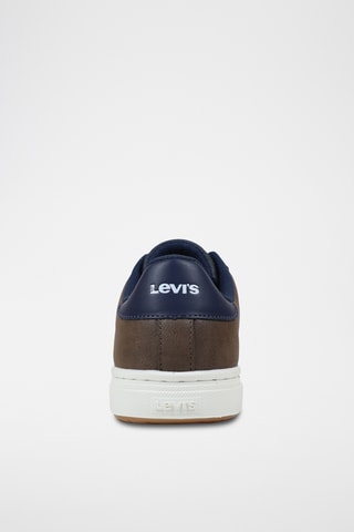 Sneakers Piper Jr - Donkerbruin en Marineblauw