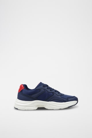 Sneakers Tyler - Marineblauw en Rood
