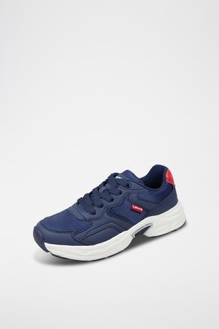 Sneakers Tyler - Marineblauw en Rood