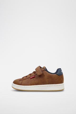 Sneakers Avenue - Cognacbruin en Marineblauw