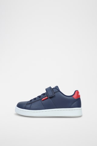 Sneakers Bell Jr - Marineblauw en Rood