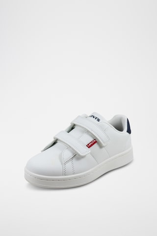 Sneakers Bell Jr - Wit en Marineblauw