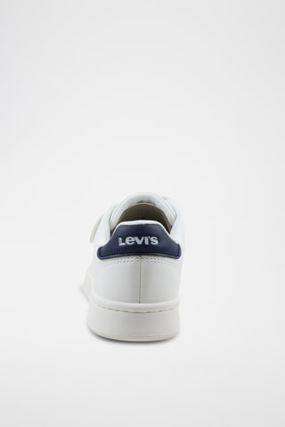 Sneakers Bell Jr - Wit en Marineblauw