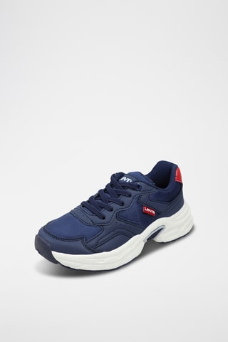 Sneakers Tyler - Marineblauw en Rood