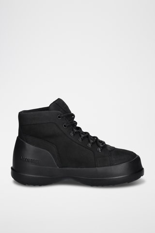 Bottines en cuir Luna trek - Noir