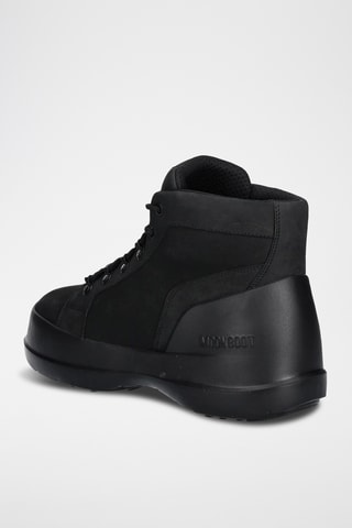 Bottines en cuir Luna trek - Noir
