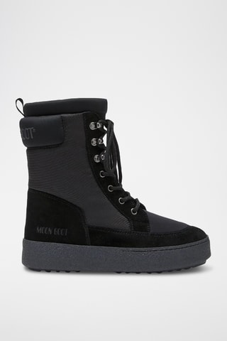 Bottines en cuir Ltrack combat - Kaki