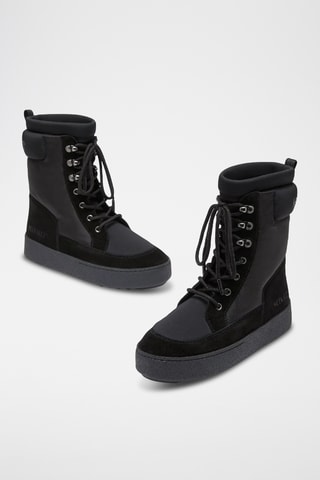 Bottines en cuir Ltrack combat - Kaki