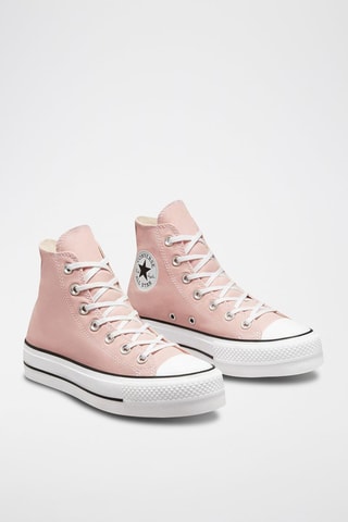 Sneakers montantes plateformes HI All Star Lift - Rose pastel