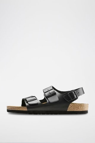 Sandales en cuir Milano - Noir
