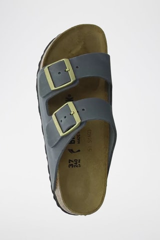 Mules en nubuck Arizona  - Bleu