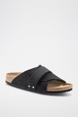 Mules en cuir Kyoto - Noir