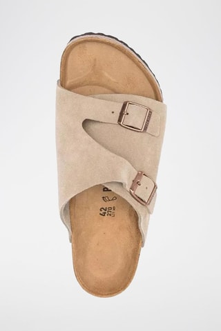 Mules en cuir Zurich - Beige