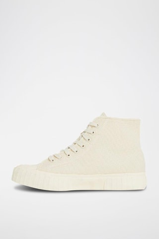 Sneakers montantes 2696-STRIPE Beige
