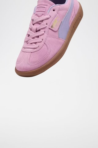 Baskets Palermo en nubuck - Rose