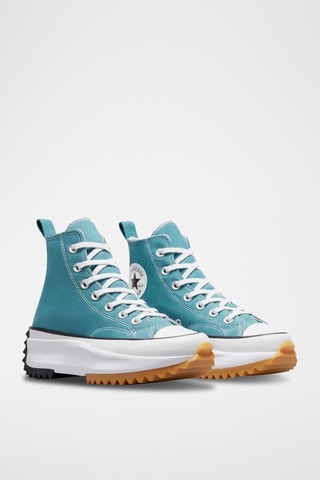 Sneakers montantes plateformes Run Star Hike Hi - Turquoise