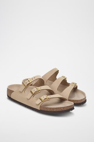 Mules en nubuck Florida - Beige