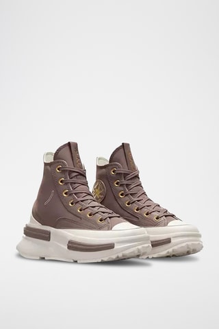 Sneakers montantes plateformes Run Star Legacy - Marron