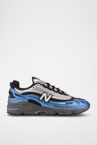 Sneakers 1000 - Prateado e azul