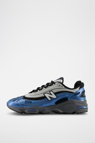 Sneakers 1000 - Prateado e azul