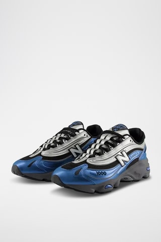 Sneakers 1000 - Prateado e azul