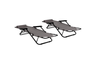 2 fauteuils de jardin - 178 x 61 x 33 cm