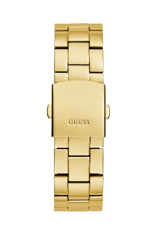 Montre à quartz en acier - Doré