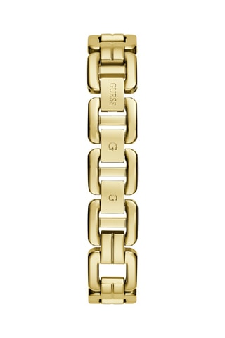 Montre à quartz en acier - Doré