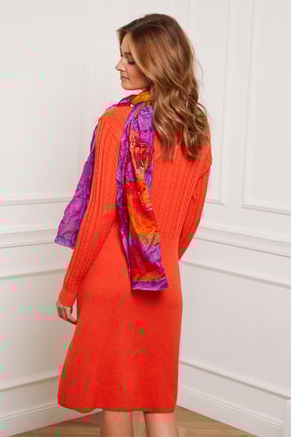 Trui-jurk Fanola - Oranje