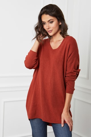 Kasjmier Tuniek Beder - Steenrood