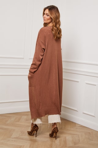Kasjmier Lang Vest Irissa - Camel