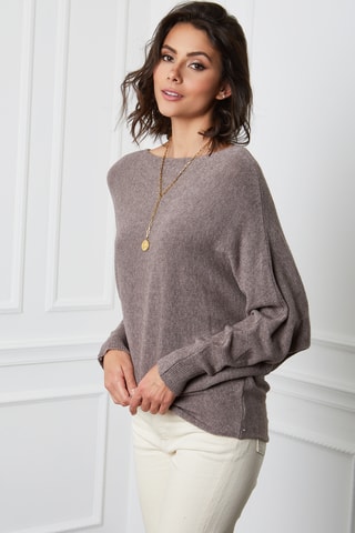 Kasjmier Trui Dragor - Taupe