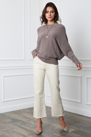 Kasjmier Trui Dragor - Taupe