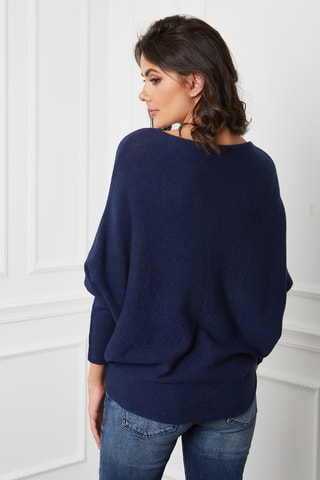 Kasjmier Trui Dragor - Marineblauw