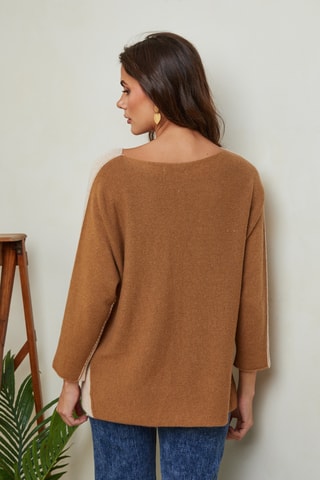 Wollen en Kasjmier Trui Dorog - Beige
