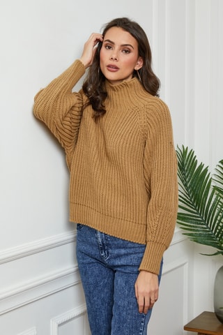 Wollen Trui Baby - Camel