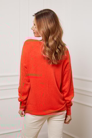 Kasjmier Trui Chola - Oranje