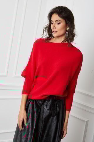 Kasjmier Trui Dragor - Rood