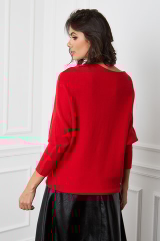 Kasjmier Trui Dragor - Rood