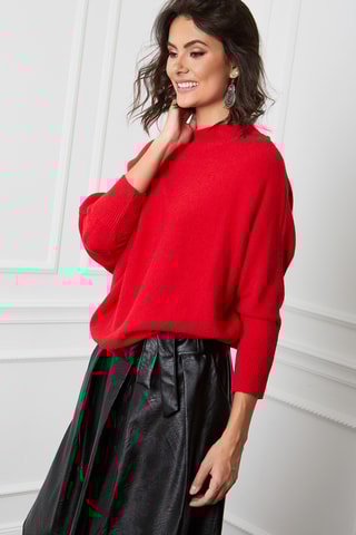 Kasjmier Trui Dragor - Rood