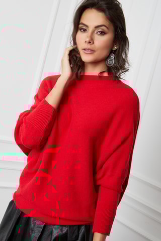 Kasjmier Trui Dragor - Rood