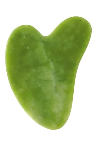 Guasha en pierre de Jade - Vert